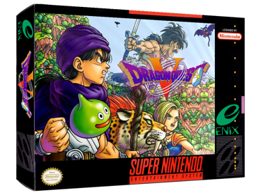 Dragon Quest V: Tenkuu no Hanayome - Box - 3D (World) - 1024x768