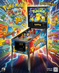 Pokémon Pinball - Advertisement Flyer - Front (World) - 1856x2304