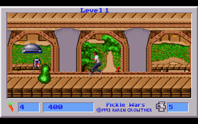 Pickle Wars - Screenshot - Gameplay (North America) - 320x200
