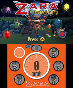 ZARA the Fastest Fairy - Screenshot - Game Title (World) - 400x480