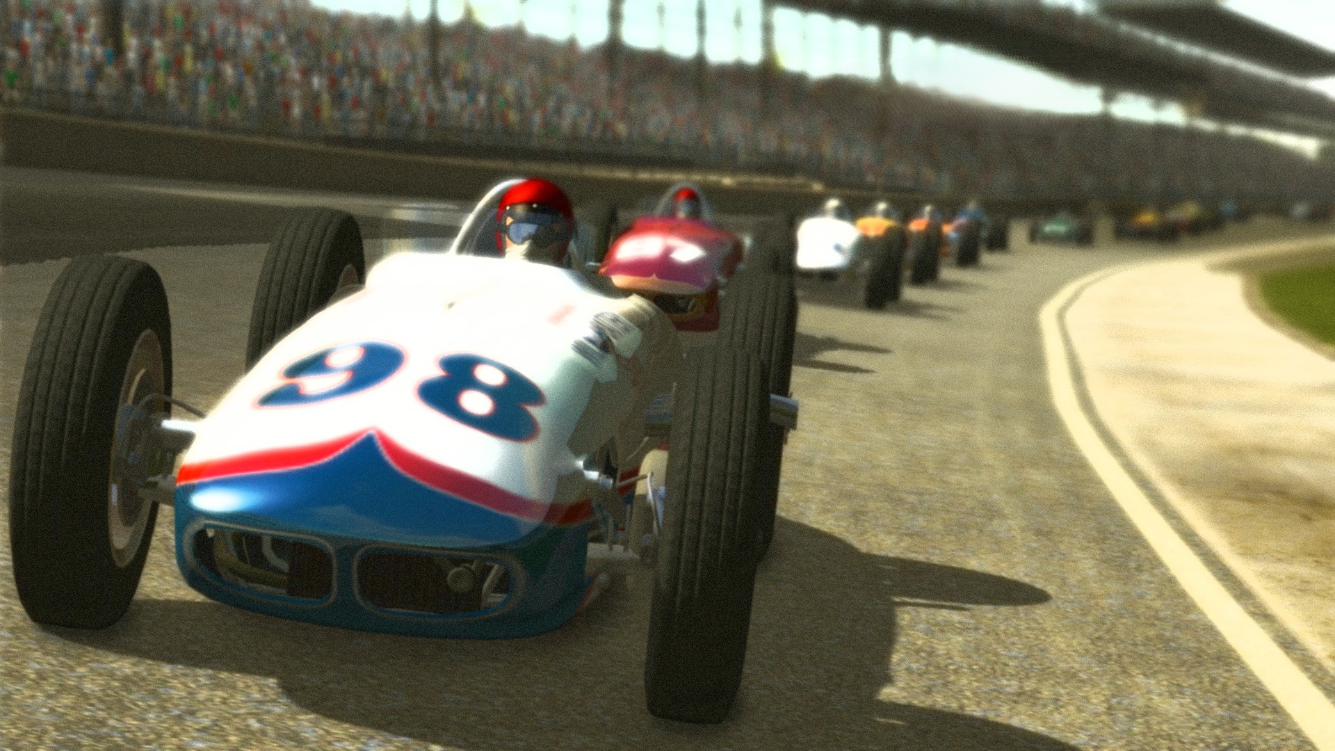 Illustration of Indianapolis 500 Evolution