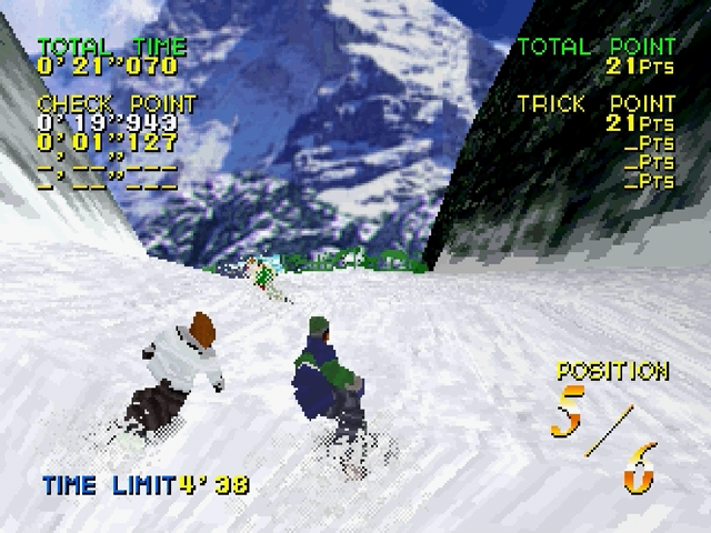 Illustration of Zap! Snowboarding Trix '98