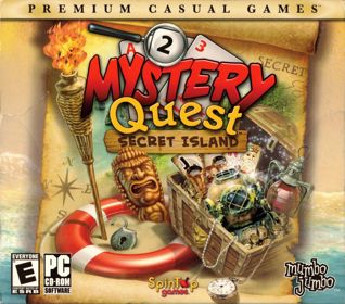 Mystery Solitaire: Secret Island - Box - Front (North America) - 908x800