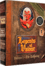 Legends of Valour - Box - 3D (United Kingdom) - 850x1234
