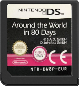 Around the World in 80 Days - Cart - Front (Europe) - 517x564