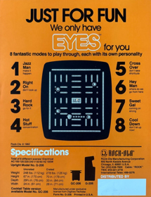 Eyes - Advertisement Flyer - Back (North America) - 1172x1526