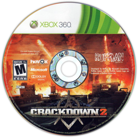 Crackdown 2 - Disc (North America) - 795x795