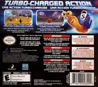 Turbo: Super Stunt Squad - Box - Back (North America) - 1320x1175
