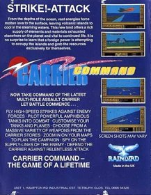 Carrier Command - Box - Back (Europe) - 401x518