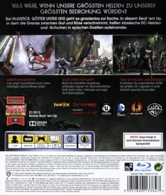 Injustice: Gods Among Us - Box - Back (Germany) - 939x1103