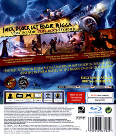 Brütal Legend - Box - Back (Germany) - 600x707