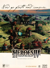 Heroes of Might and Magic IV - Advertisement Flyer - Front (United States) - 2226x3000