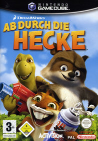 Over the Hedge - Box - Front (Germany) - 600x856