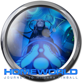 Homeworld: Journey to Hiigara Pinball - Fanart - Cart - Front (World) - 989x1005