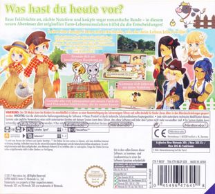 Story of Seasons: Trio of Towns - Box - Back (Germany) - 887x800