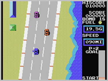 Car Fighter - Screenshot - Gameplay (World) - 256x192