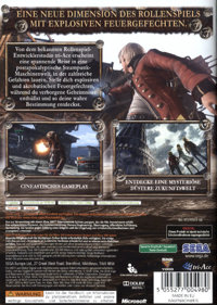 Resonance of Fate - Box - Back (Germany) - 600x842