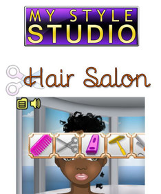 My Style Studio: Hair Salon - Screenshot - Gameplay (World) - 400x480