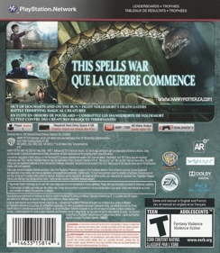 Harry Potter and the Deathly Hallows: Part 1 - Box - Back (North America) - 1516x1744