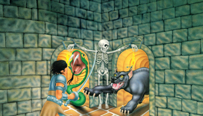 Double Dungeons - Fanart - Background (United States) - 2453x1400