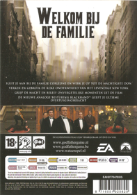 The Godfather: The Game - Box - Back (The Netherlands) - 1005x1433