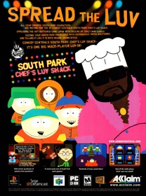 South Park: Chef's Luv Shack - Advertisement Flyer - Front (North America) - 1227x1650