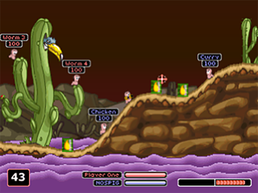 Worms Armageddon - Screenshot - Gameplay (World) - 640x480