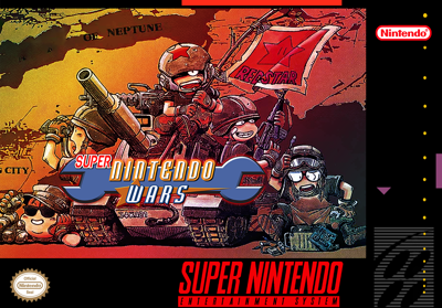 Super Famicom Wars - Box - Front - Reconstructed (World) - 1367x954