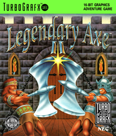 Legendary Axe II - Box - Front - Reconstructed (United States) - 750x877