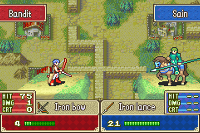 Fire Emblem - Screenshot - Gameplay (North America) - 240x160