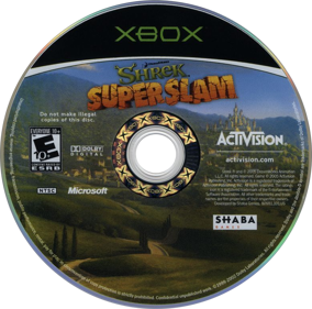 Shrek SuperSlam - Disc (North America) - 780x771
