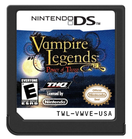 Vampire Legends: Power of Three - Cart - Front (North America) - 571x600