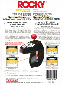 Rocky Super Action Boxing - Box - Back (Canada) - 1649x2257
