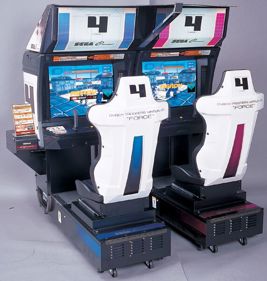Cyber Troopers Virtual-On Force - Arcade - Cabinet (Japan) - 571x600