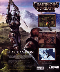 Champions of Norrath - Advertisement Flyer - Front (United States) - 1904x2290