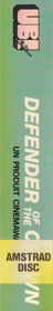 Defender of the Crown - Box - Spine (France) - 245x1427