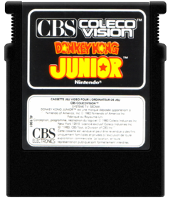 Donkey Kong Junior - Cart - Front (France) - 600x692