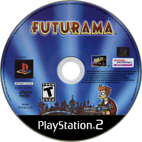 Futurama - Disc (North America) - 2000x2000