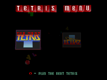 The Next Tetris - Screenshot - Game Title (Japan) - 640x480