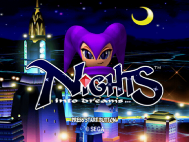 NiGHTS into Dreams... - Screenshot - Game Title (Japan) - 597x448