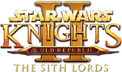 Star Wars: Knights of the Old Republic II: The Sith Lords - Clear Logo (World) - 1268x751