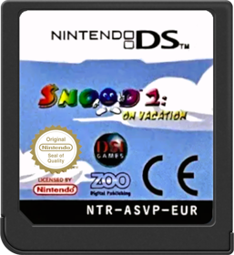 Snood 2: On Vacation - Cart - Front (Europe) - 517x564
