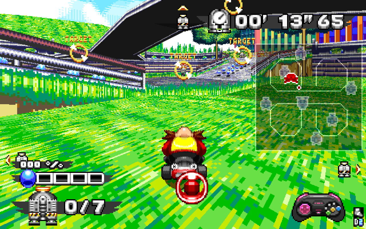 Illustration of Dr. Robotnik's Ring Racers