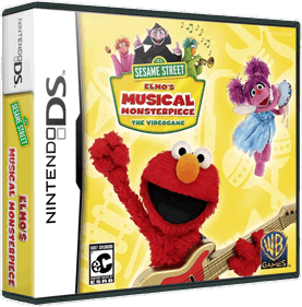 Elmo's Musical Monsterpiece: The Videogame - Box - 3D (North America) - 869x881