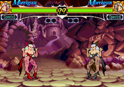 Night Warriors: Darkstalkers' Revenge - Screenshot - Gameplay (World) - 640x448