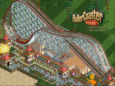RollerCoaster Tycoon - Screenshot - Game Title (World) - 640x480