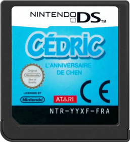 Cédric: L'Anniversaire de Chen - Cart - Front (France) - 517x564