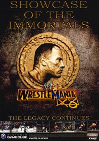 WWE WrestleMania X8 - Advertisement Flyer - Front (United Kingdom) - 1749x2500