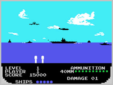 Beach-Head - Screenshot - Gameplay (World) - 256x192