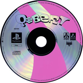 Q*bert - Disc (Europe) - 1500x1500